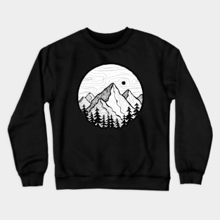 mountains Crewneck Sweatshirt